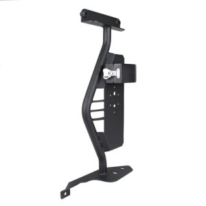 Jeep Wrangler JLU Jack Mount - Front - Go Rhino - Textured Black - `18-`24